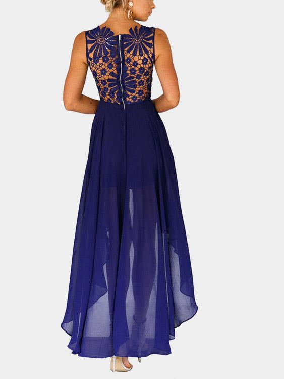 Womens Blue Maxi Dresses