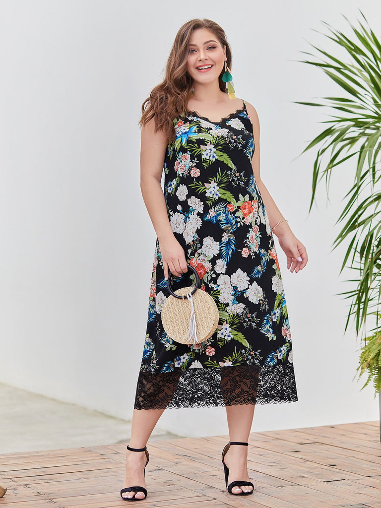 Ladies Sleeveless Plus Size Dress