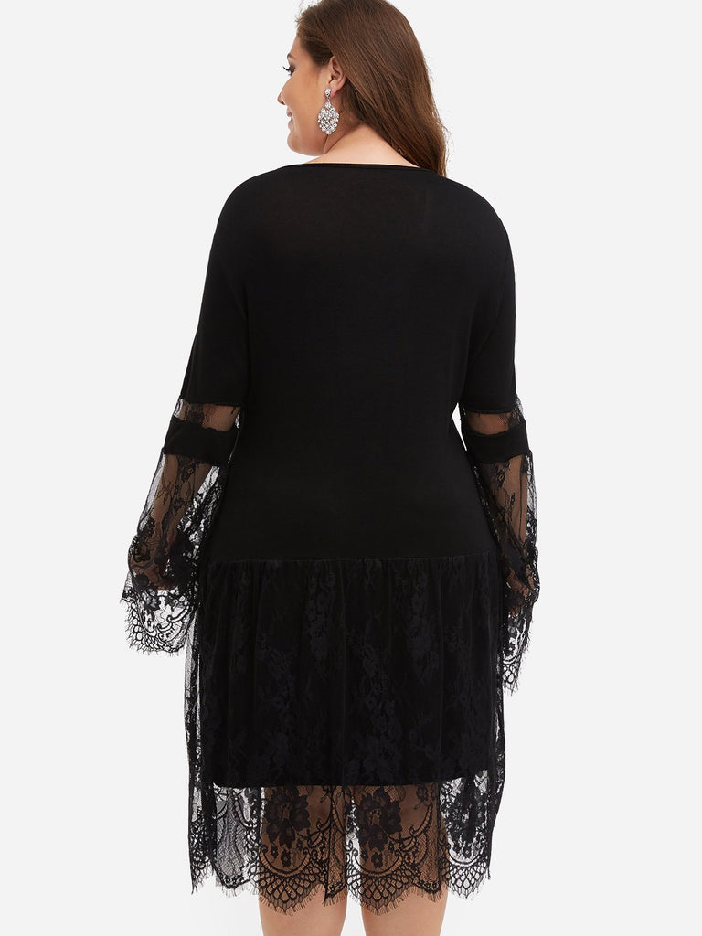 Womens Black Plus Size Dresses