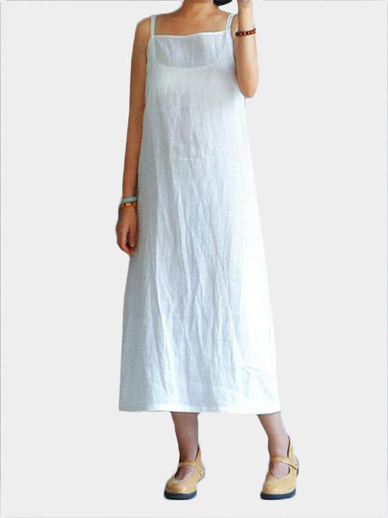 Womens White Casual Dresses