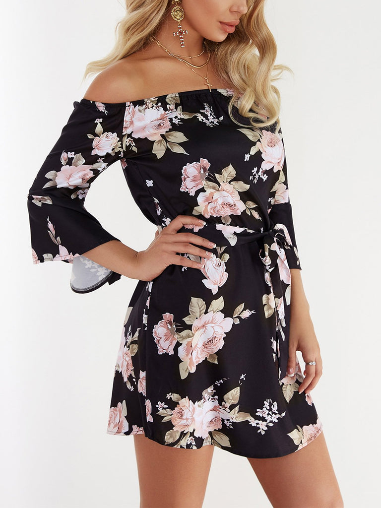 Womens 3/4 Sleeve Dresses