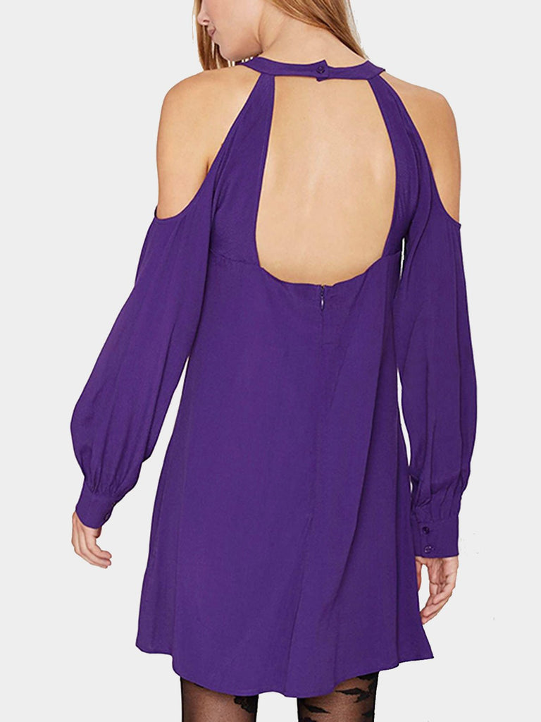 Womens Purple Sexy Dresses