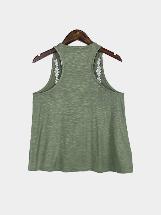 Womens Green Camis