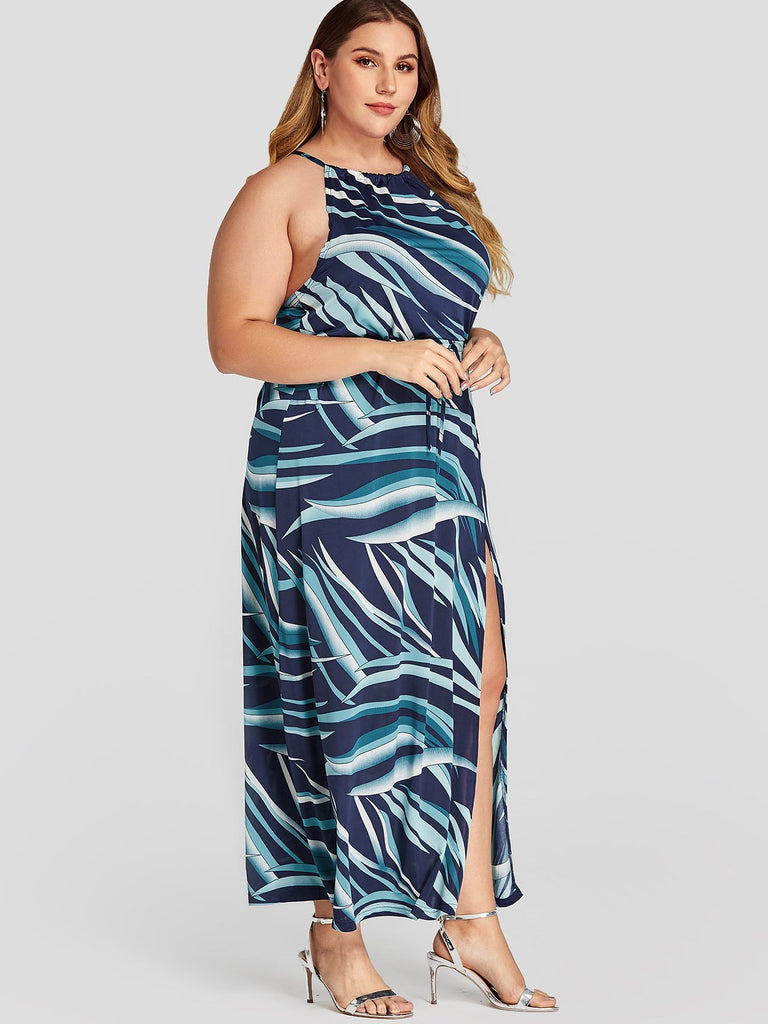 Ladies Sleeveless Plus Size Dress