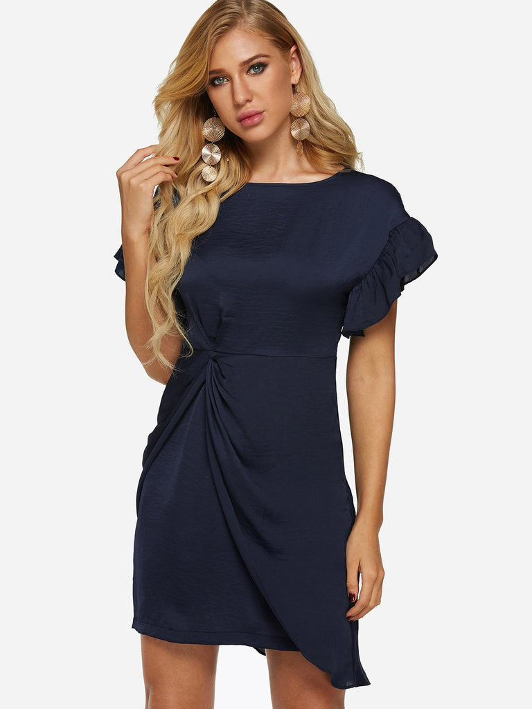 Ladies Navy Sexy Dresses