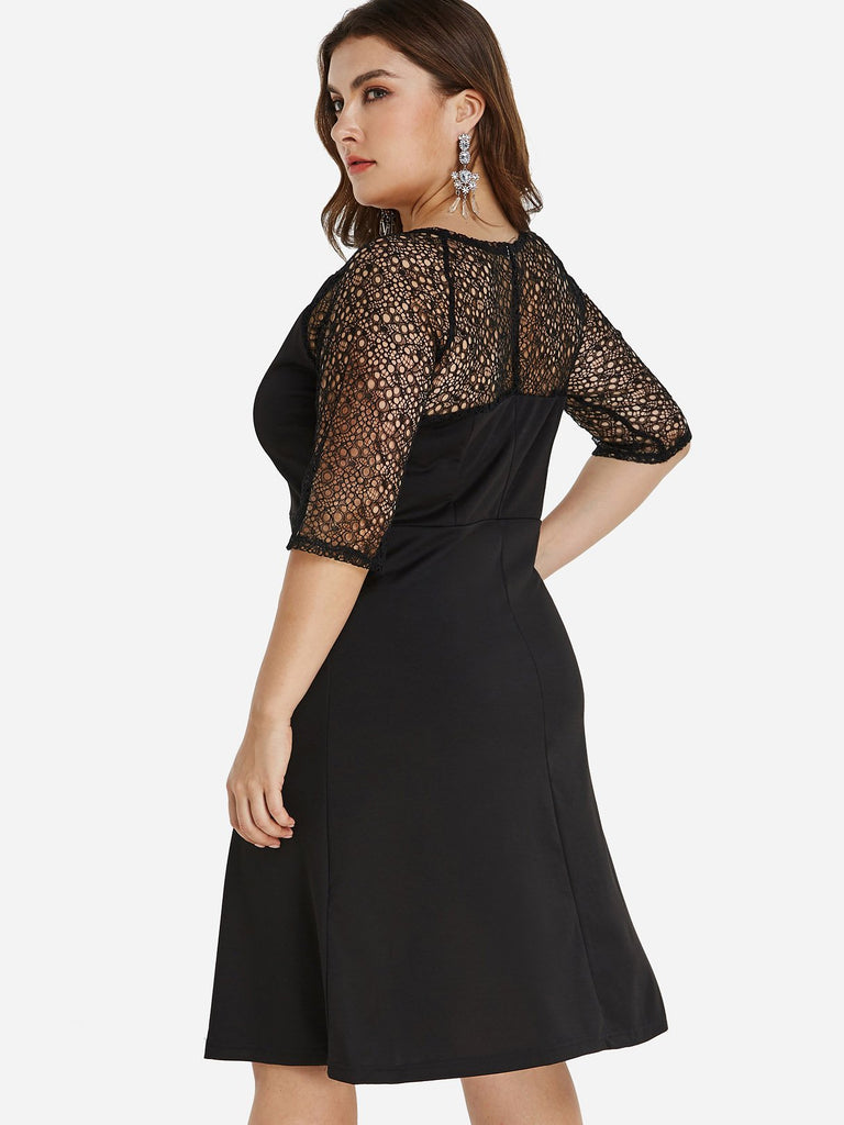 Womens Black Plus Size Dresses