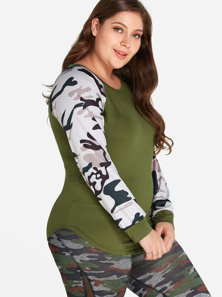 Womens Long Sleeve Plus Size Dress