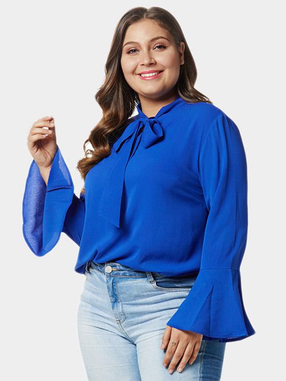 Ladies Plus Size Lace Tops