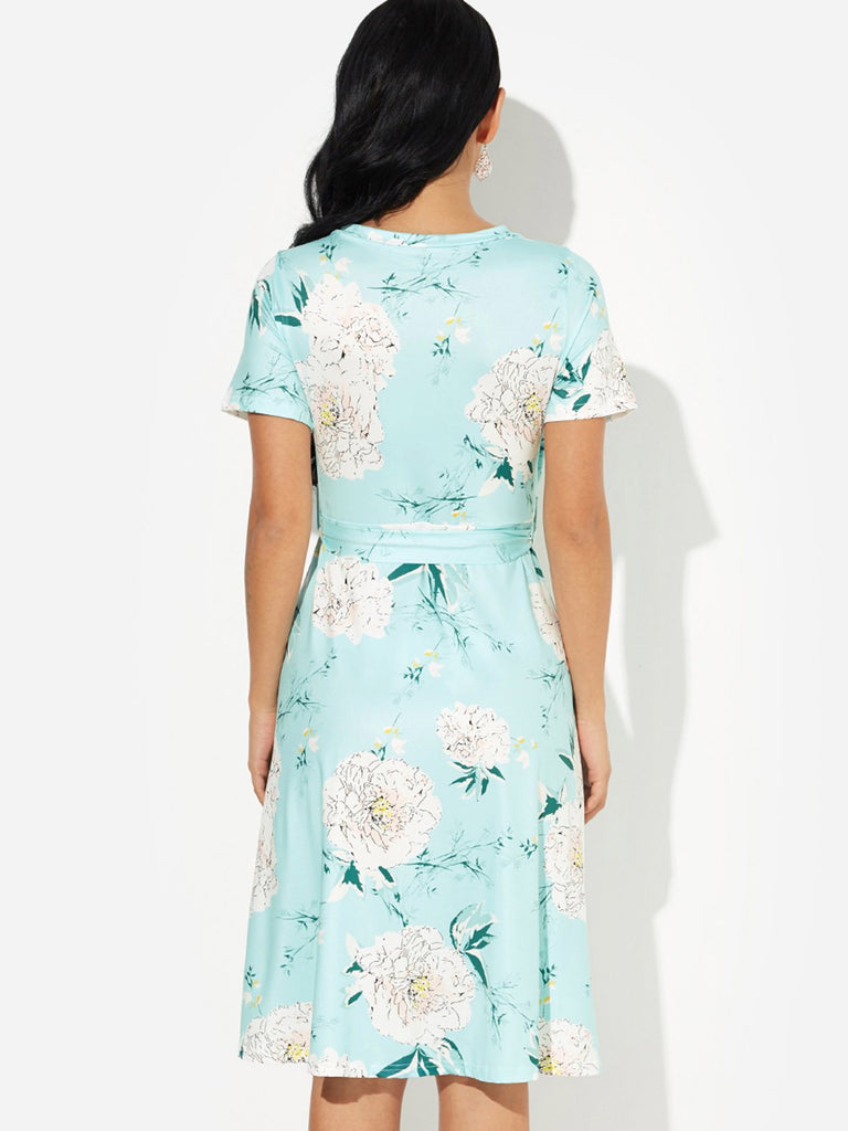 Womens Floral Print Dresses