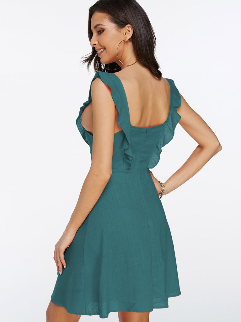 Seafoam Green Dress