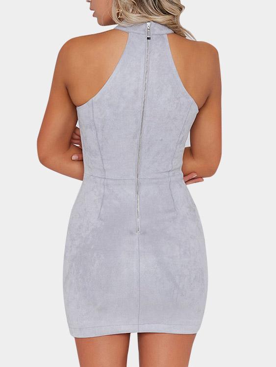 Womens Grey Sexy Dresses