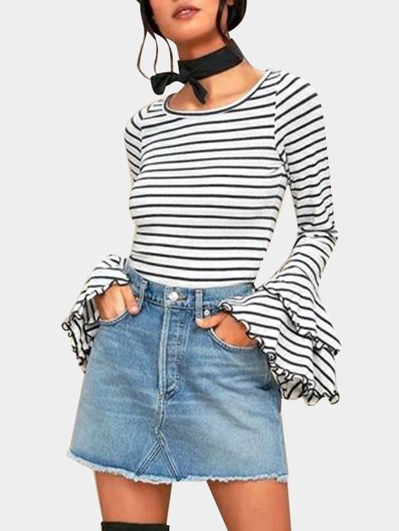 Womens Striped T-Shirts