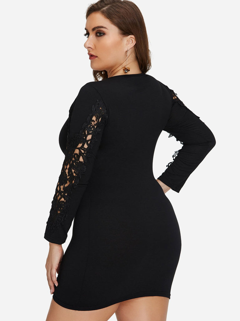 Womens Black Plus Size Dresses