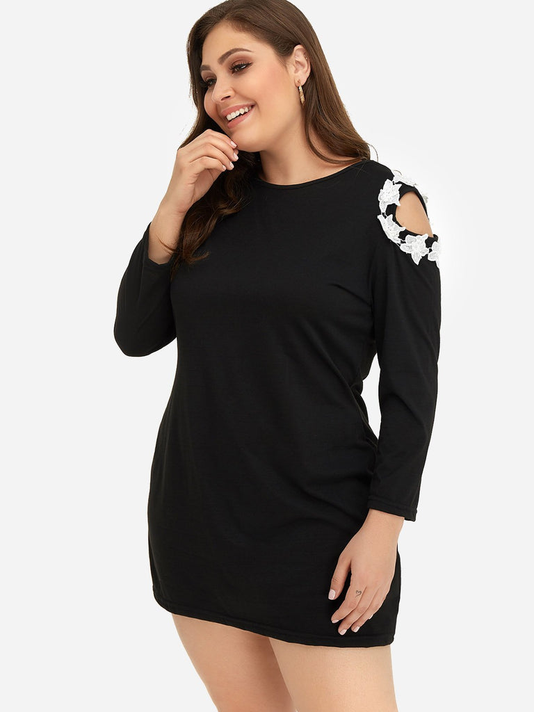 Ladies Black Plus Size Dresses