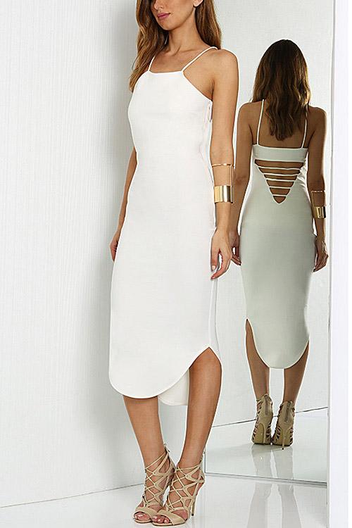 Womens White Sexy Dresses