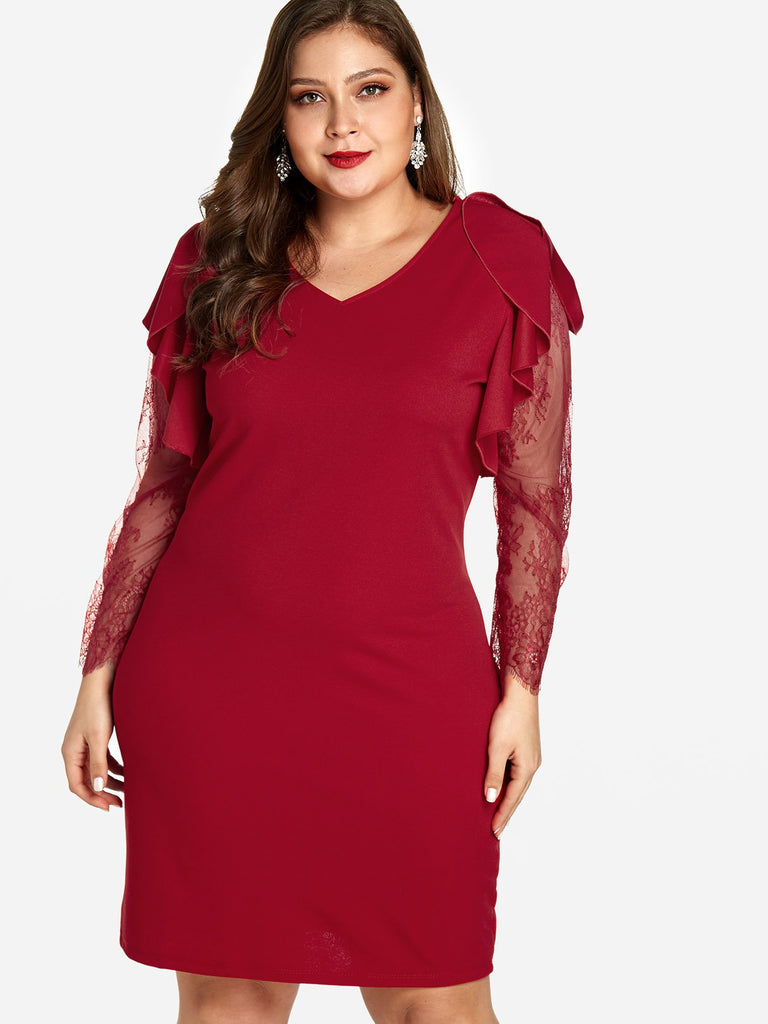 Trendy Plus Size Club Dresses