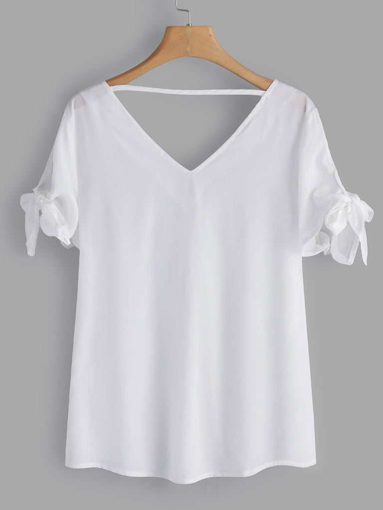 Womens White T-Shirts