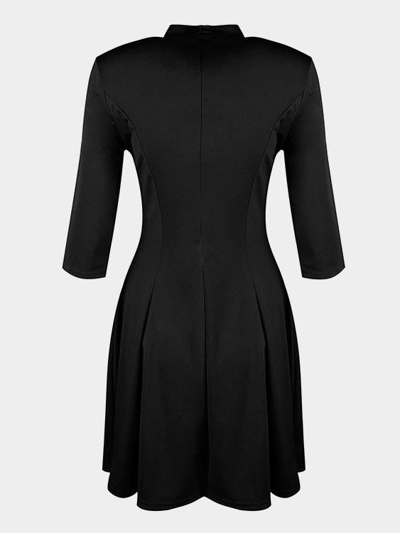 Ladies 3/4 Sleeve Sexy Dress