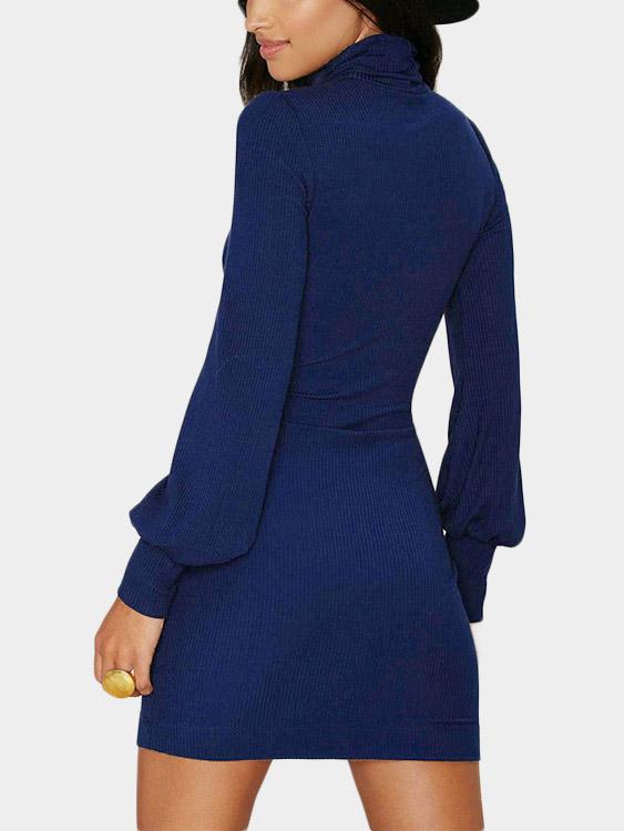 Womens Blue Casual Dresses