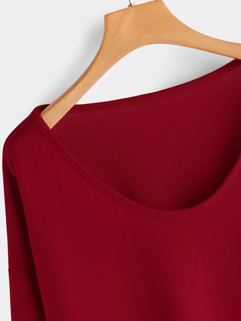 Ladies Red Plus Size Tops