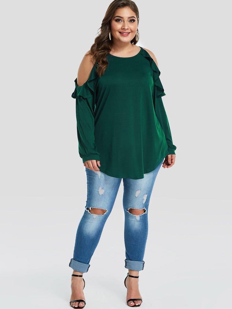 Womens Plus Size Purple Tops