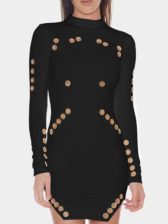 Ladies Long Sleeve Mini Dress