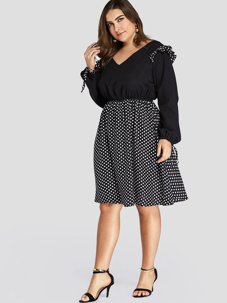 Ladies Black Plus Size Dresses