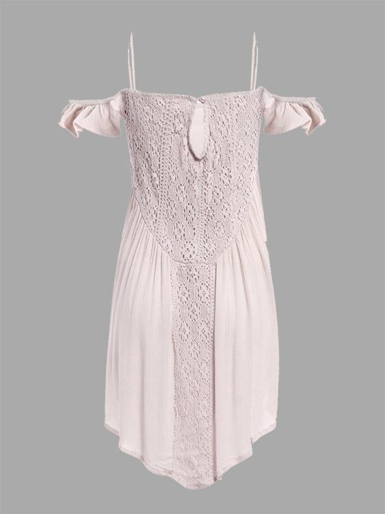 Womens Ivory Mini Dresses