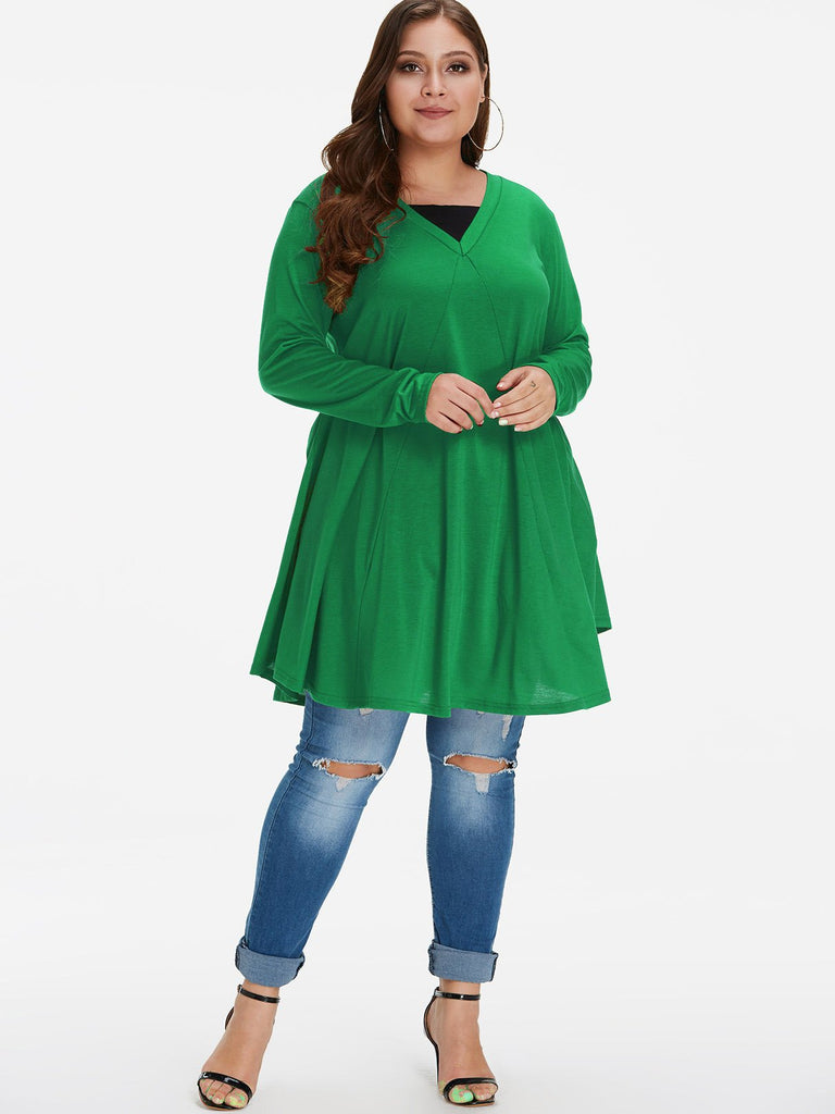 Ladies Plus Size Cotton Blouses