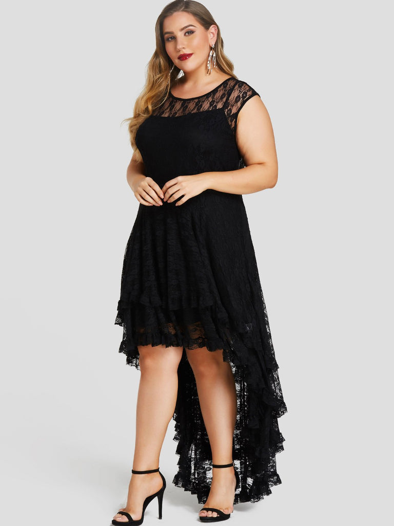 Ladies Black Plus Size Dresses