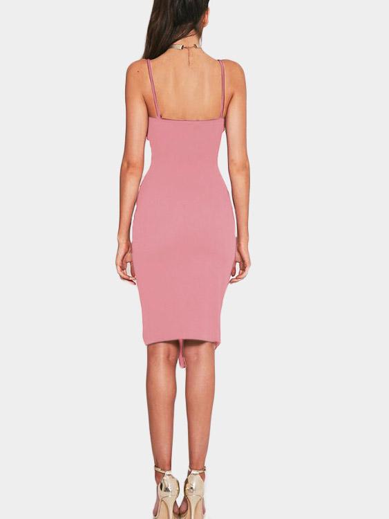 Womens Pink Sexy Dresses