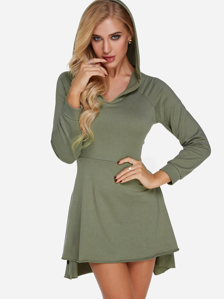 Ladies V-Neck Dresses