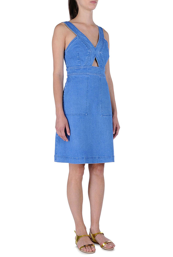 Ladies Blue Casual Dresses