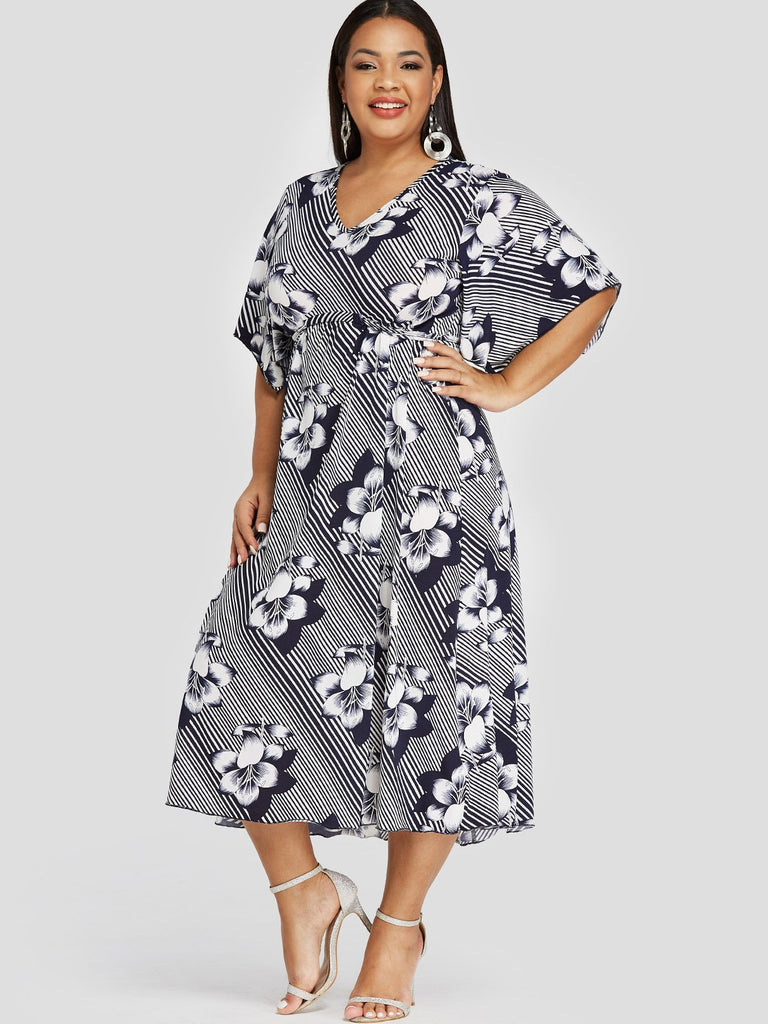 Ladies White Plus Size Dresses