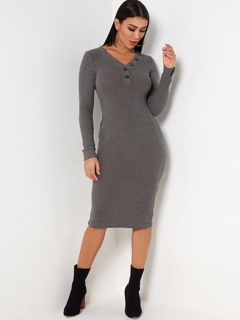 Ladies Long Sleeve Dresses