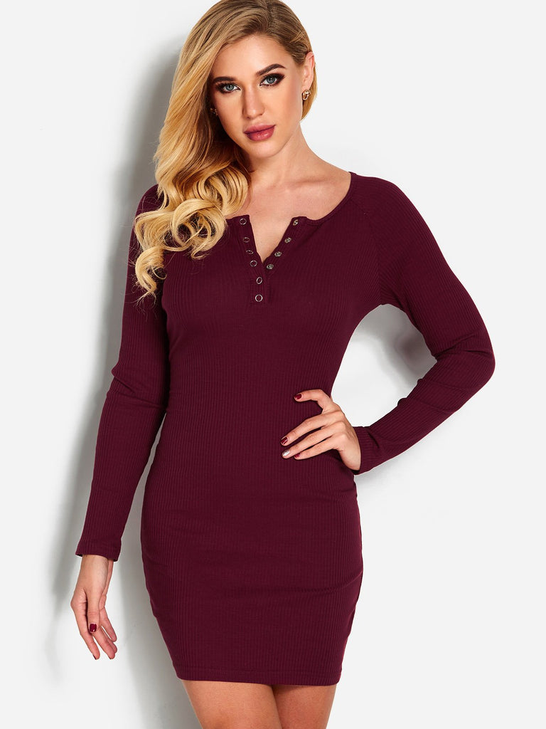 Ladies Long Sleeve Dress