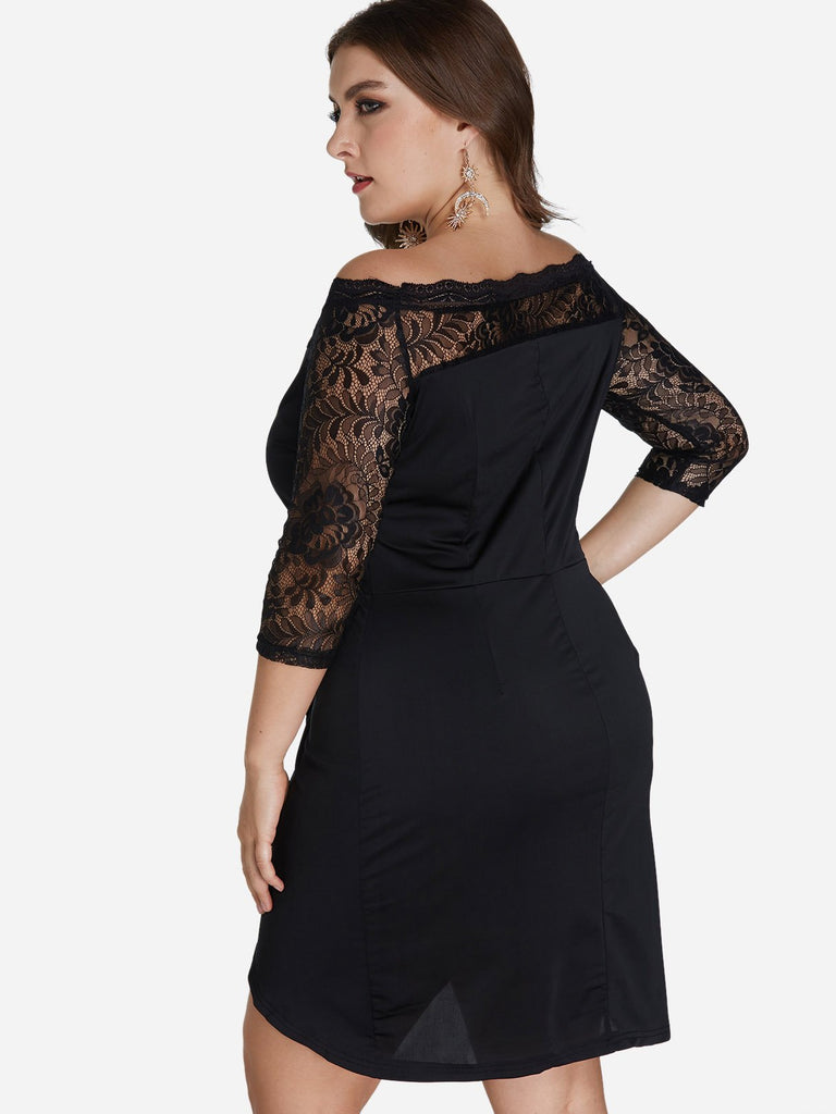 Womens Black Plus Size Dresses