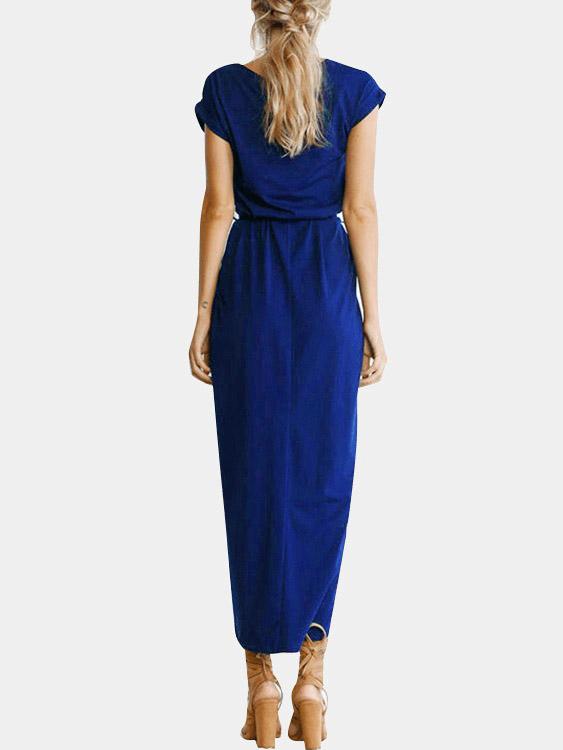 Womens Navy Maxi Dresses