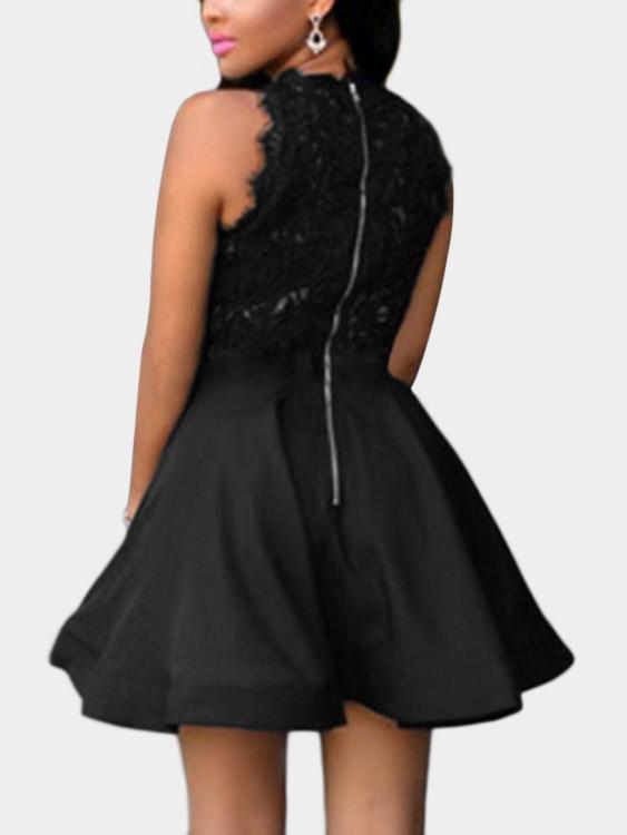 Womens Black Mini Dresses