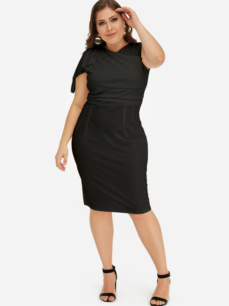 Ladies Black Plus Size Dresses