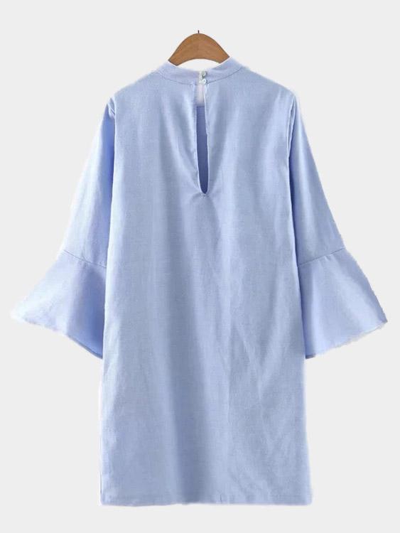 Womens Blue Casual Dresses