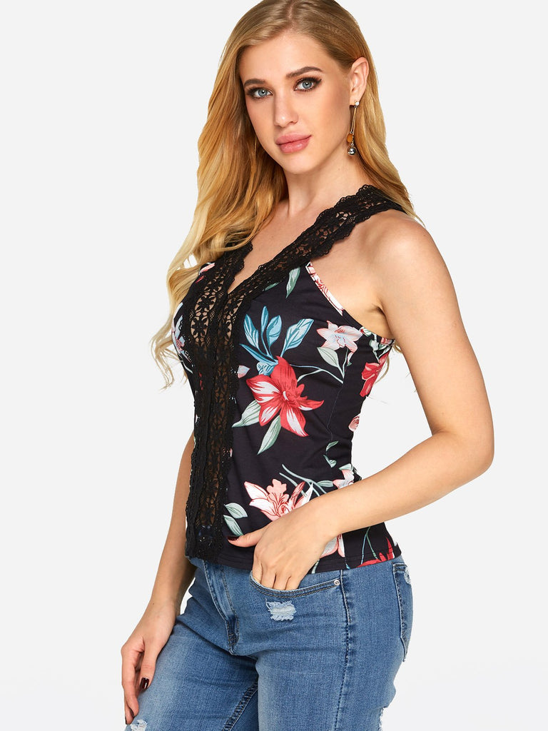 Ladies Floral Camis