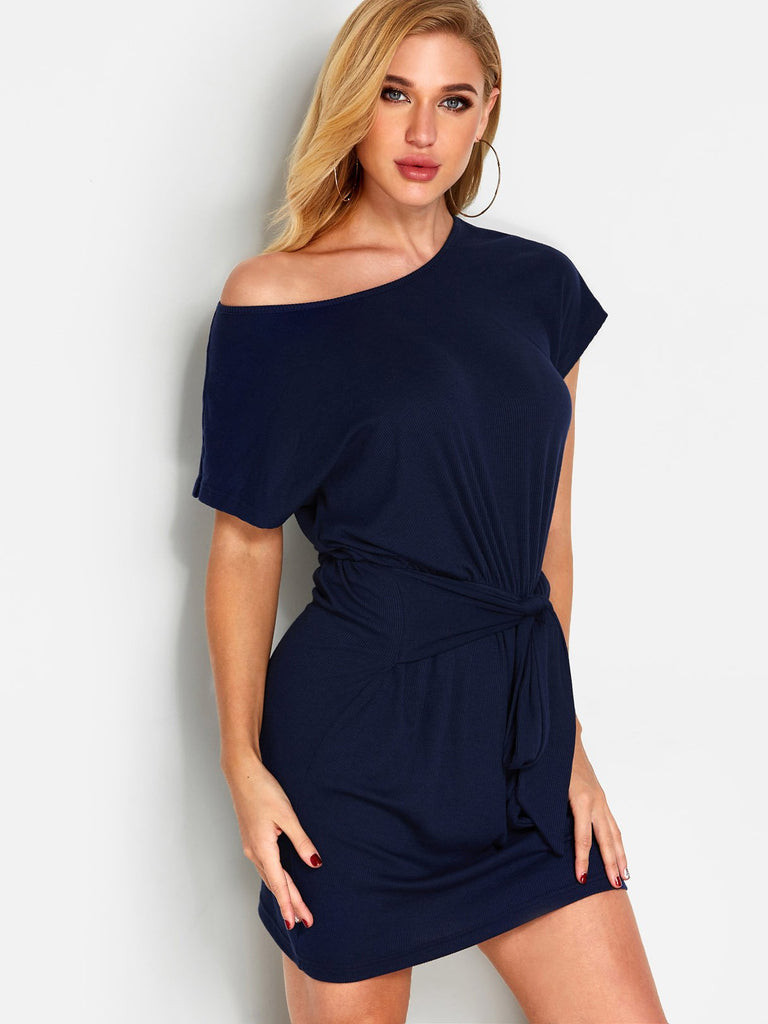 Ladies Short Sleeve Sexy Dresses