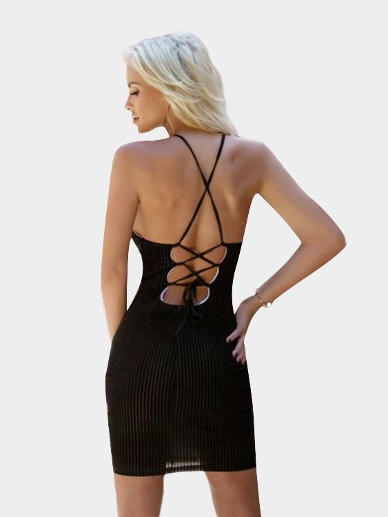 Womens Black Bodycon Dresses