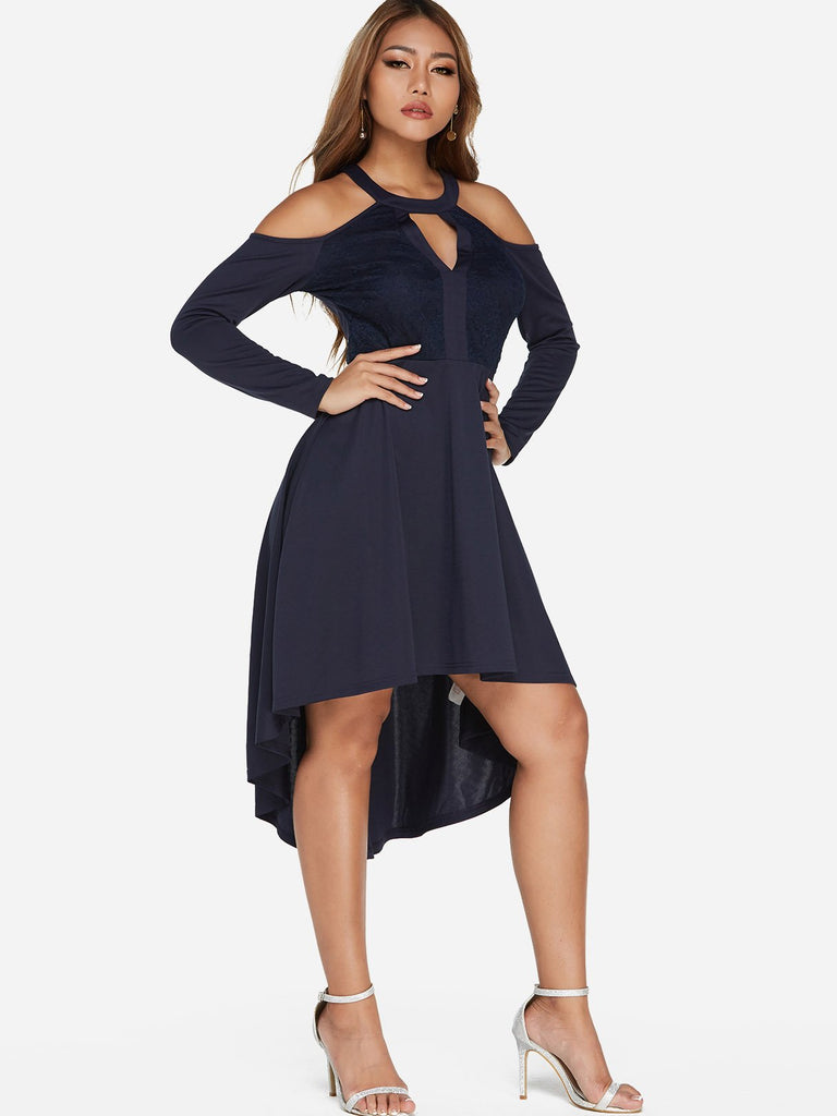 Ladies Navy Sexy Dresses