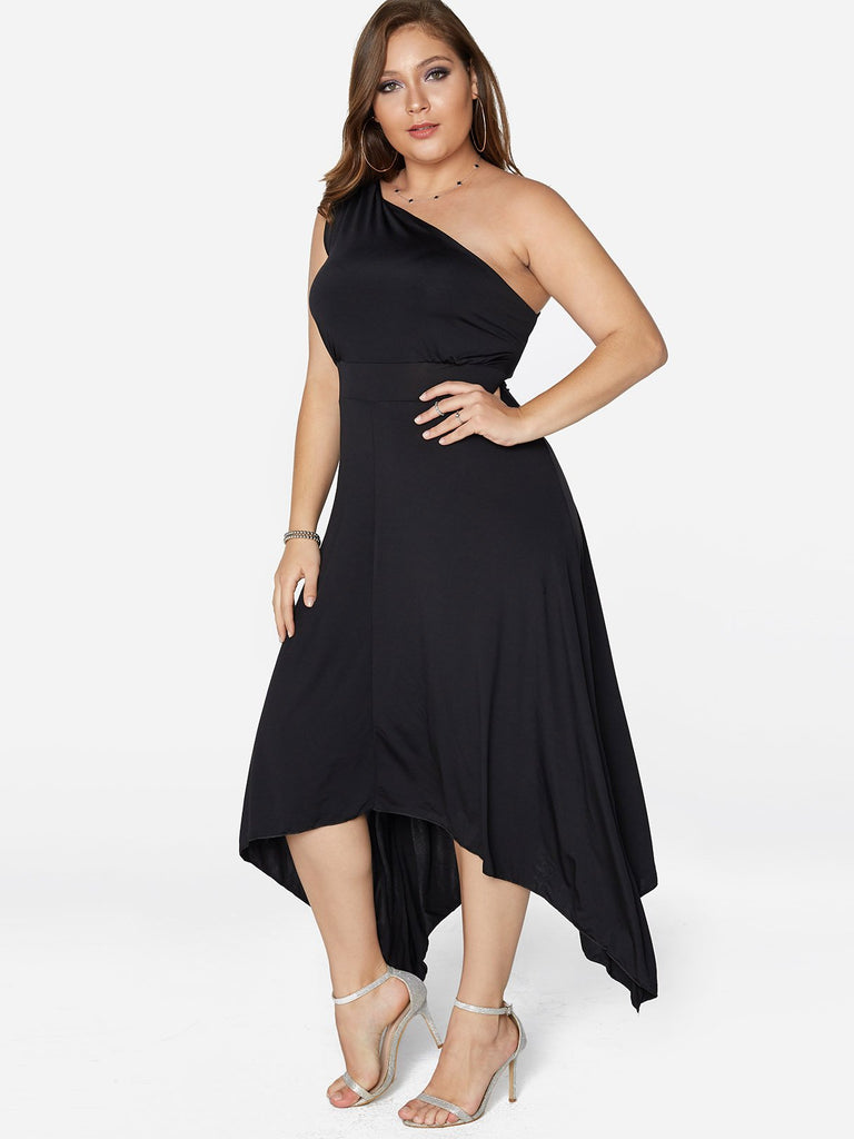 Ladies Black Plus Size Dresses