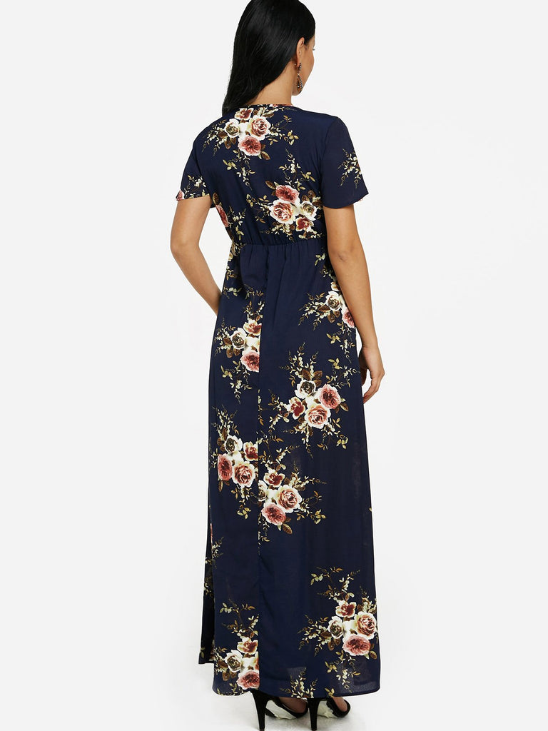 Womens Royal Maxi Dresses