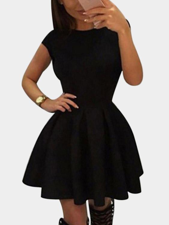 Ladies Black Casual Dresses