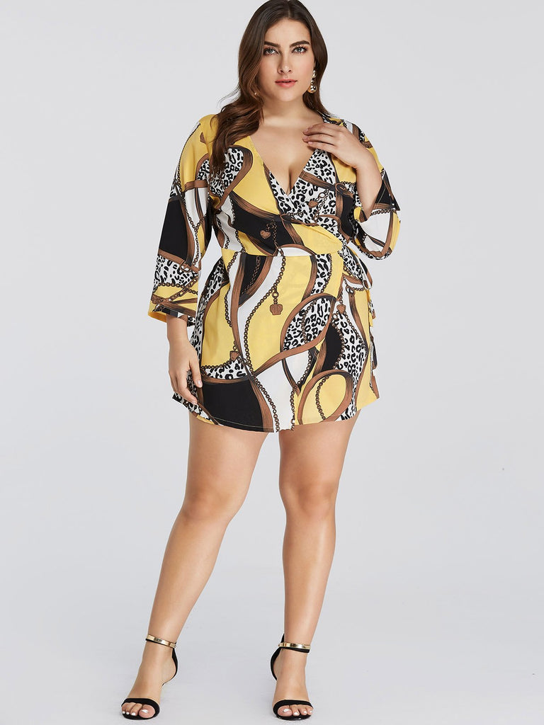 Sleeveless Plus Size Cocktail Dresses