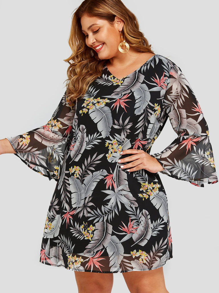 Ladies Black Plus Size Dresses